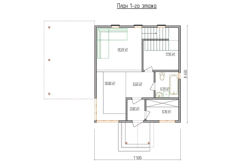 проект дома &laquo; Украина, Киев, Соломенский район. ОТЗЫВЫ ВЛАДЕЛЬЦЕВ КАНАДСКИХ ДОМОВ &raquo;