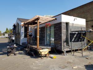 отделка фасада сланец фото