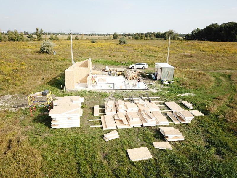 Домокомплект каркасного дома в Украине