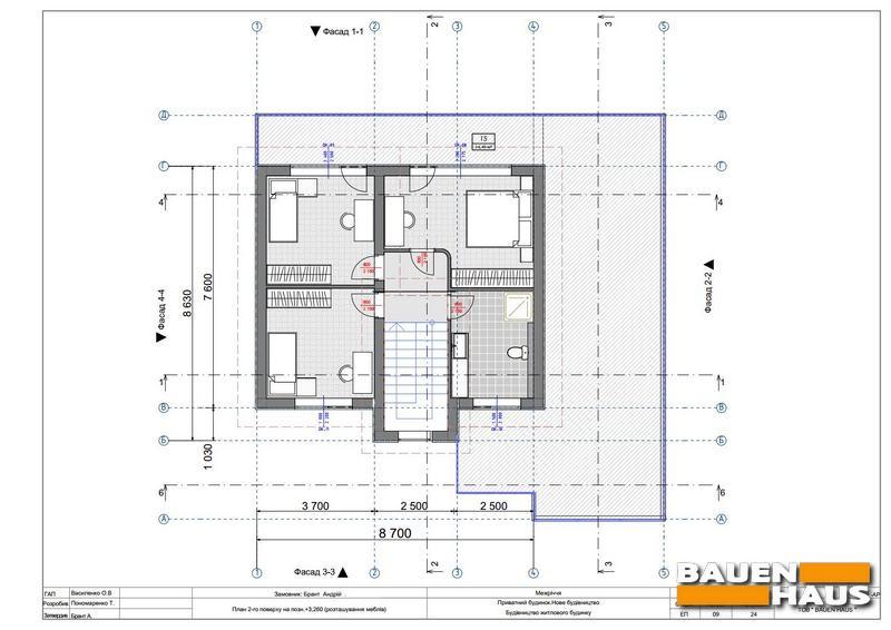 План второго этажа