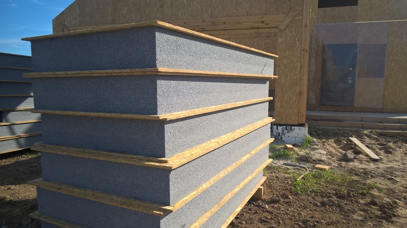 Теплый монтаж окон в доме из СИП панелей