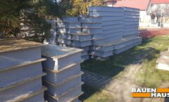 Выполнена выборка паза под соединительный брус