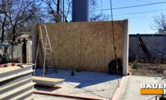 Монтаж стен из СИП панелей