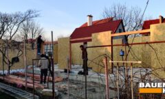 Собираем ригели над проемами