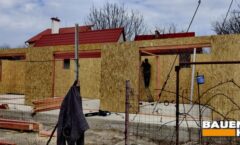 Заканчиваем монтаж внешних стен