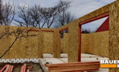 Сборка внутренних стен