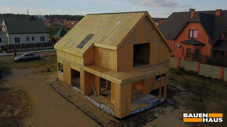 Дом из СИП панелей