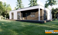 Одноэтажный модульный дом из СИП панелей 3