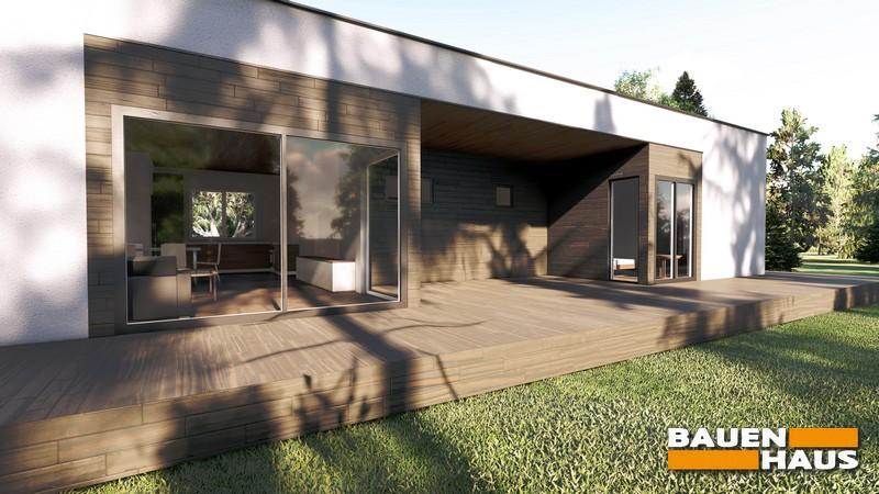 Одноэтажный модульный дом из СИП панелей 2