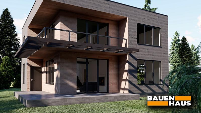 Современный двухэтажный дом из СИП панелей - Изображение 2