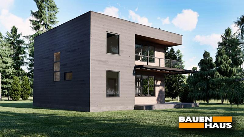 Современный двухэтажный дом из СИП панелей - Изображение 3