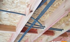 Вся проводка устанавливается строго по плану и всем технологиям Фото