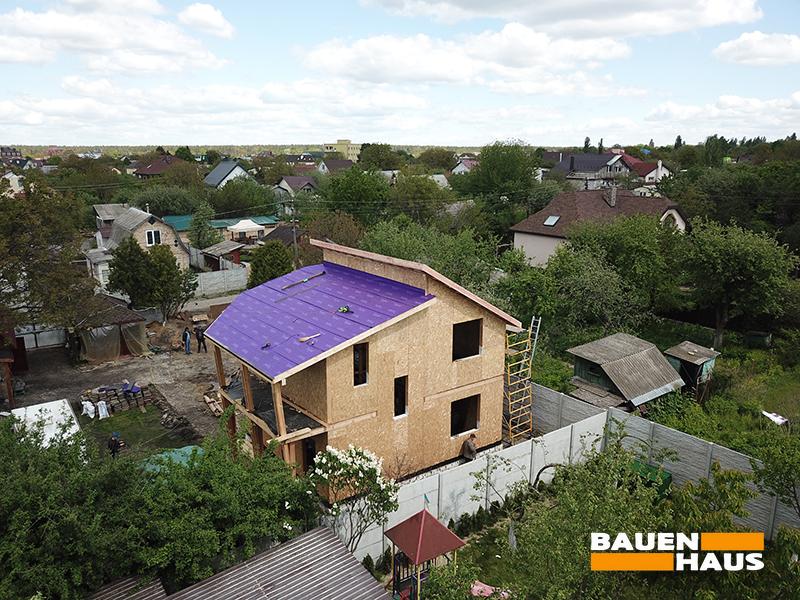 Последний этап строительно-монтажных работ - защита крыши Фото 6