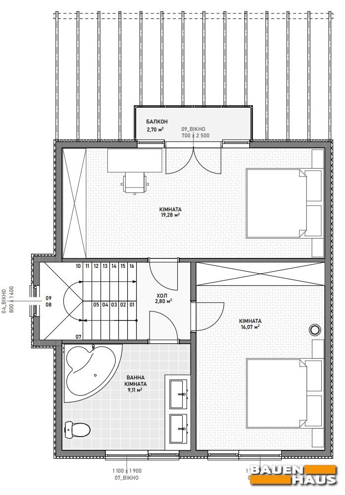 Проект дома из СИП панелей Озерное