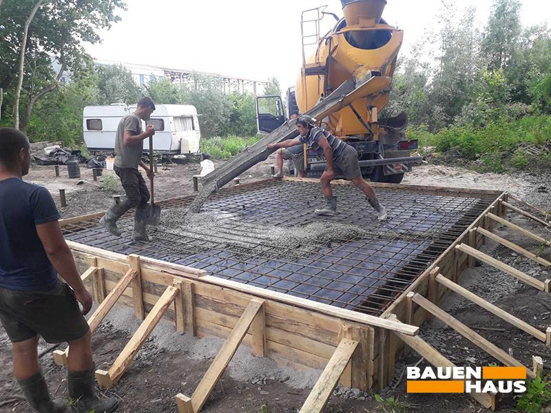 Комбинированный фундамент под СИП дом на сложных грунтах