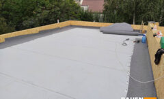 Проводим монтаж плоской кровли частного СИП дома Фото 2