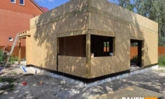 Заканчиваем сборку домокомплекта СИП дома в Гореничах Фото 1