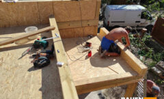 Заканчиваем сборку домокомплекта СИП дома в Гореничах Фото 7