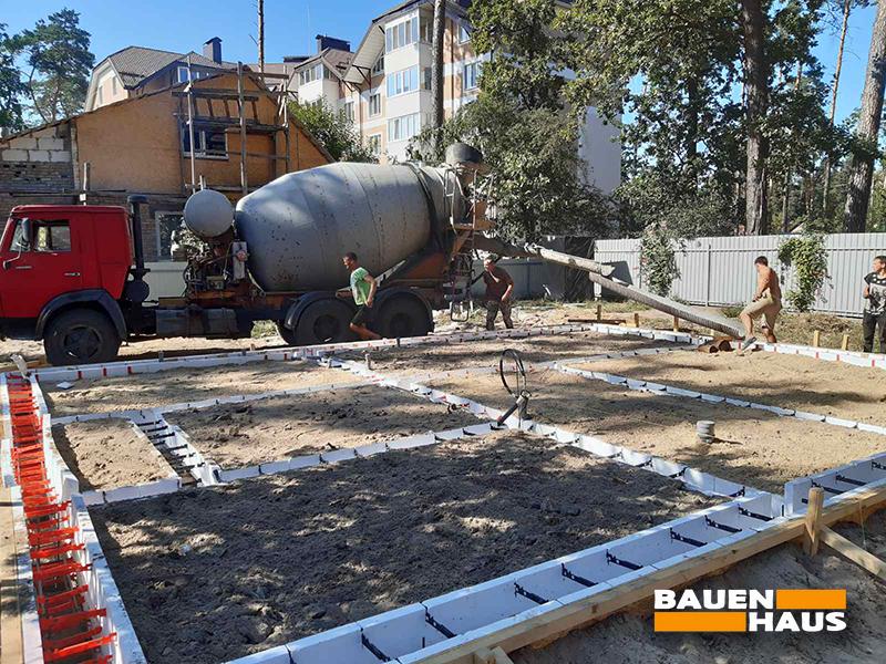 Закончили производство фундамента нового энергосберегающего дома из СИП панелей в Буче Фото 4