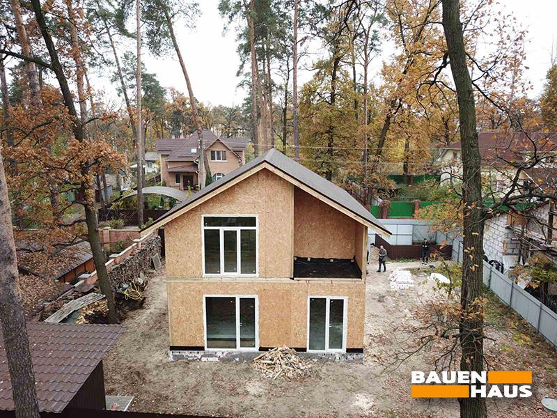 Заканчиваем сборку домокомплекта СИП дома в Буче Фото 2