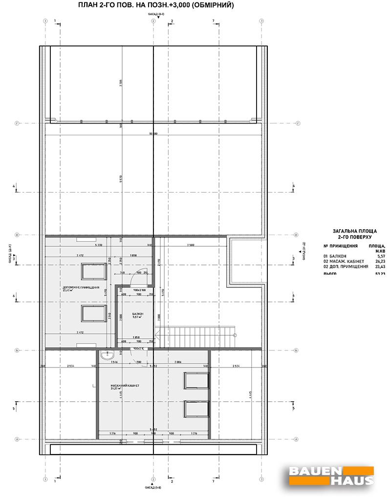 Проект Йога-центр – 213 Этаж 2