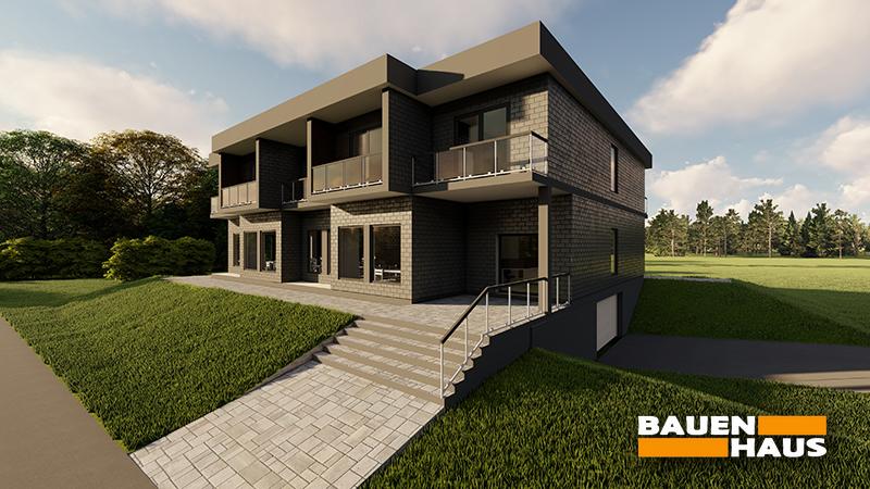 Проект гостиницы из СИП панелей – 518 Визуализация 1