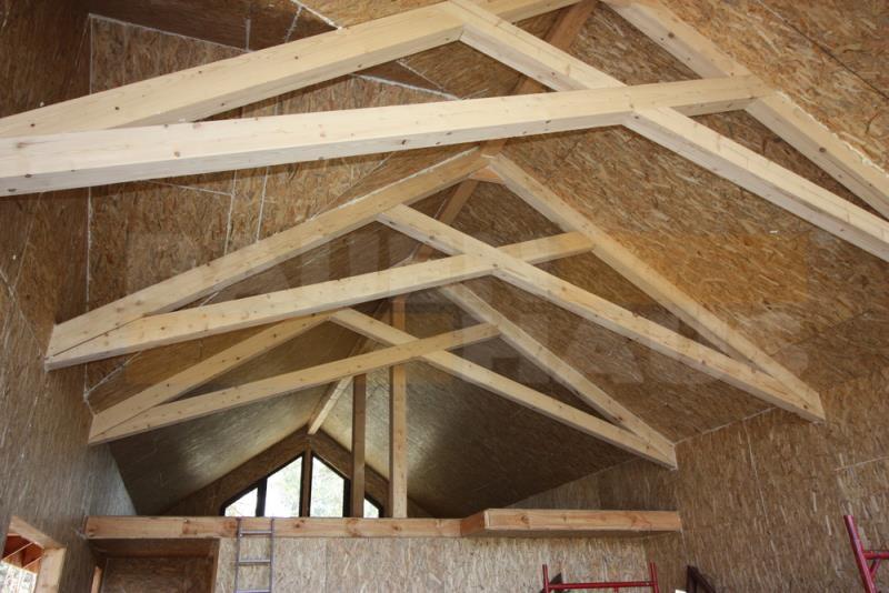 Теплий дах з СІП панелей Фото 1