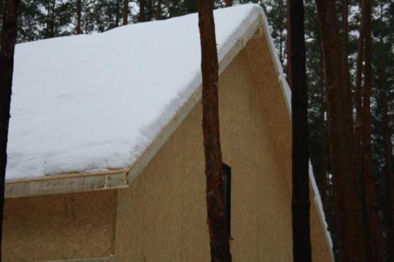 Теплая крыша из СИП панелей Фото 2