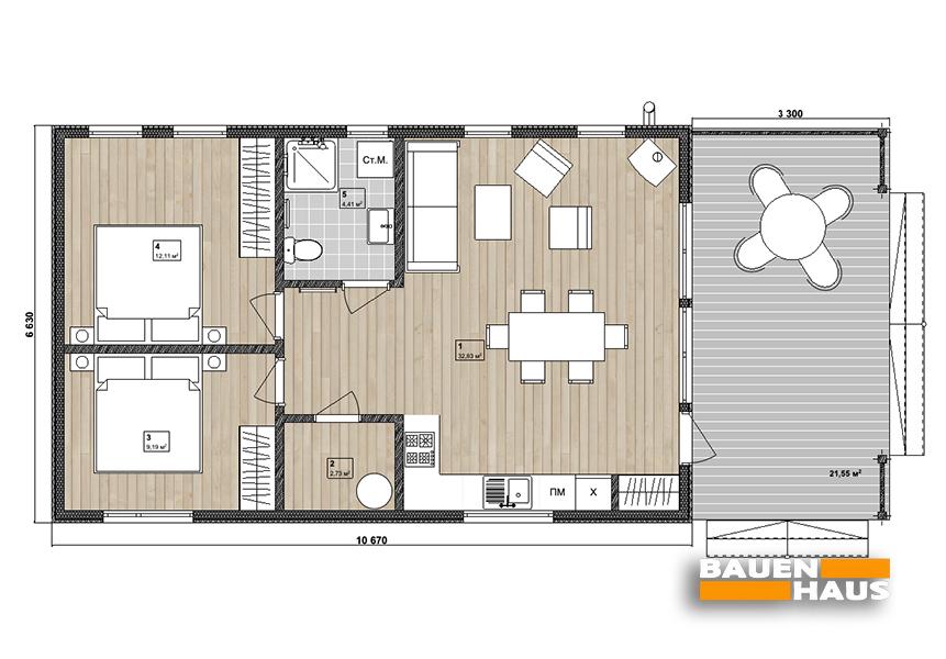 Проект Астра – 62 Планировка