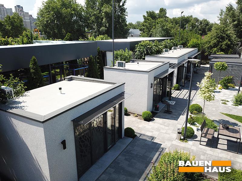 Закрытые беседки из СИП панелей для ресторана PATIO от Bauen Haus Фото 11