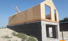 Строительство второго этажа из СИП панелей для дома в Процеве Фото 4