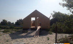 Строительство второго этажа из СИП панелей для дома в Процеве Фото 5