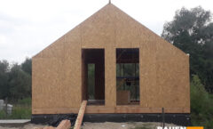 Строительство второго этажа из СИП панелей для дома в Процеве Фото 8