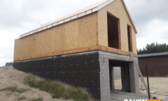 Строительство второго этажа из СИП панелей для дома в Процеве Фото 9