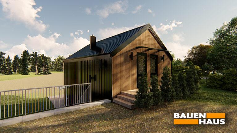 Будівництво другого поверху з СІП панелей для будинку в Проціві Візуалізація 1