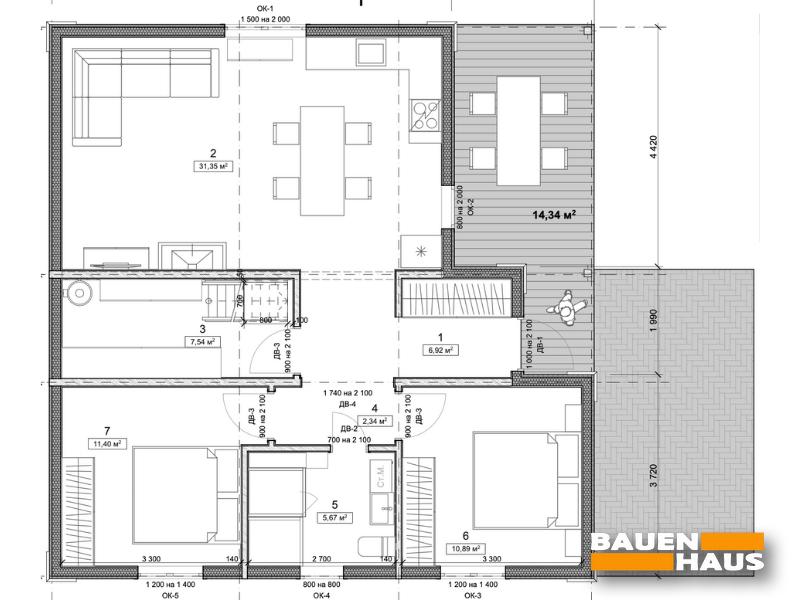 Проект Айва – 76 Планировка