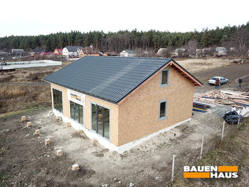 Закінчили складання компактного СІП-будинку в Київській області Фото 3