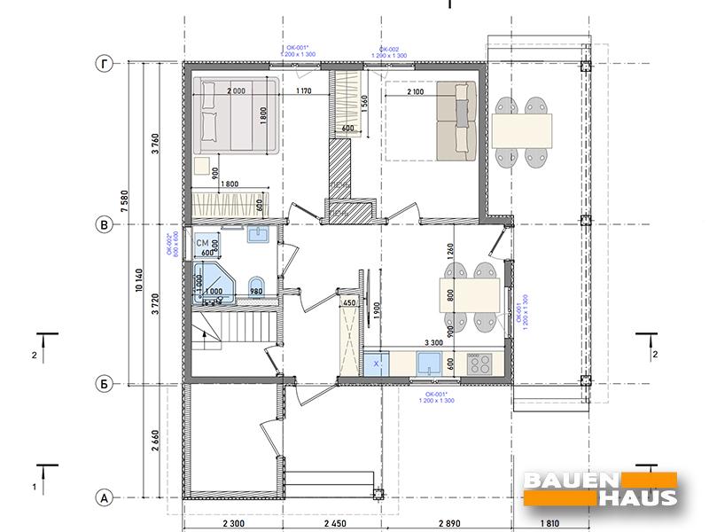 Проект Родиола – 89 Планировка