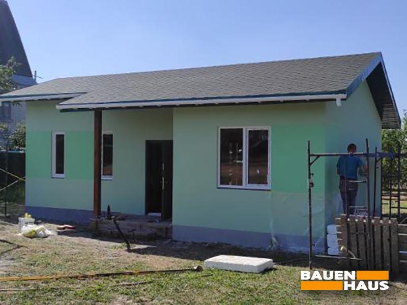 Небольшой одноэтажный канадский дом площадью 53 м2 в Броварском районе Финал