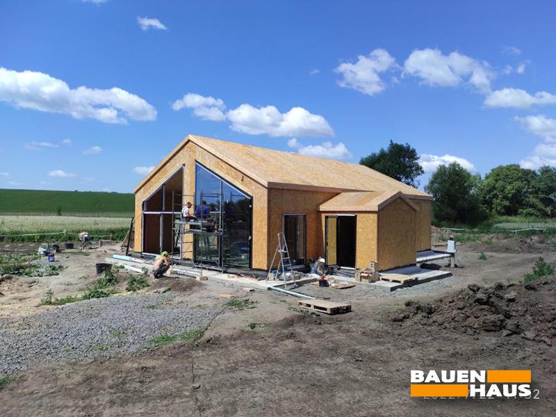 Провели монтаж великого СІП-будинку у Хмельницькій області Фото 1