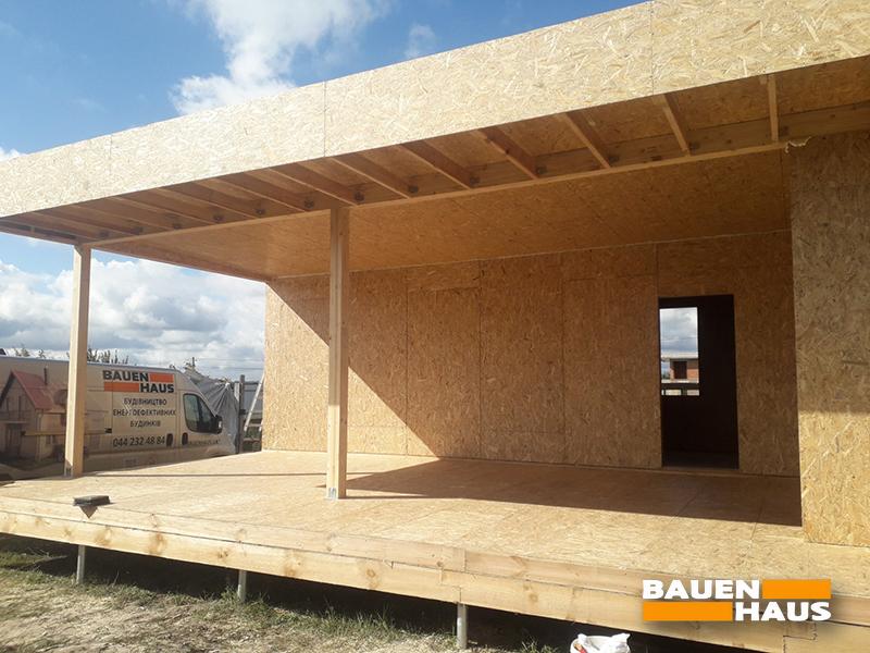 Провели швидке будівництво гостьового СІП будинку Фото 13