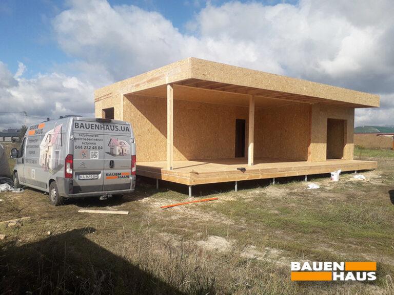 Провели швидке будівництво гостьового СІП будинку Фото 15