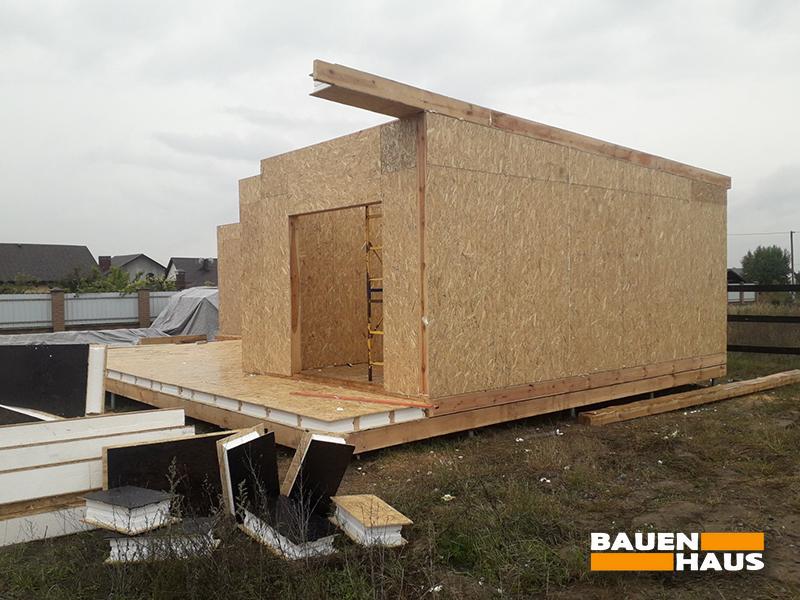 Провели швидке будівництво гостьового СІП будинку Фото 5