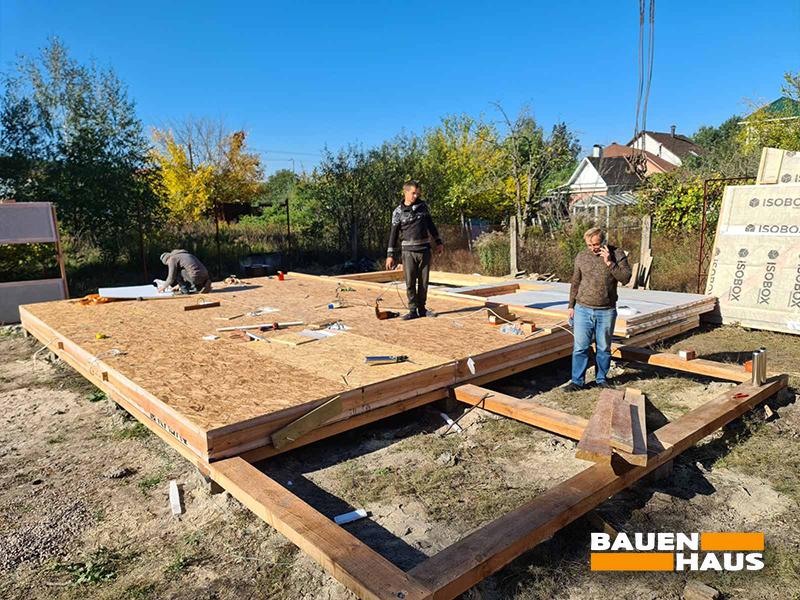 Провели монтаж модульного каркасного будинку у Київській області Фото 3