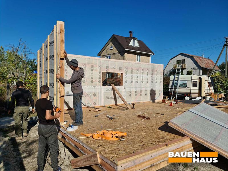 Провели монтаж модульного каркасного будинку у Київській області Фото 7