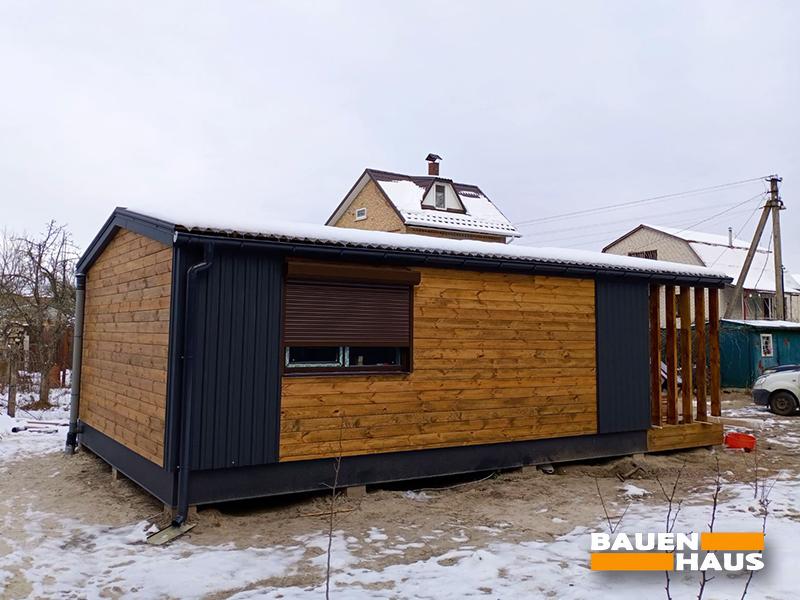 Завершили роботи з оздоблення модульного будинку площею 29 м2 у Київській області Фото 7