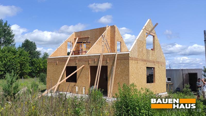 Завершили будівельно-монтажні роботи мансардного будинку з СІП панелей Фото 2