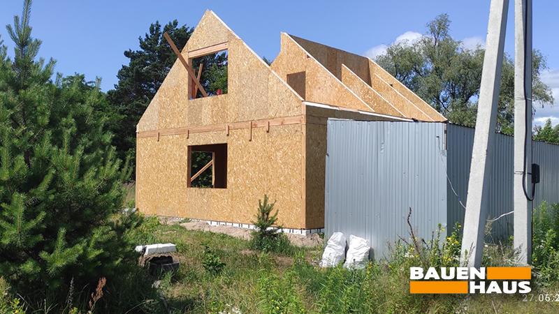 Завершили будівельно-монтажні роботи мансардного будинку з СІП панелей Фото 7