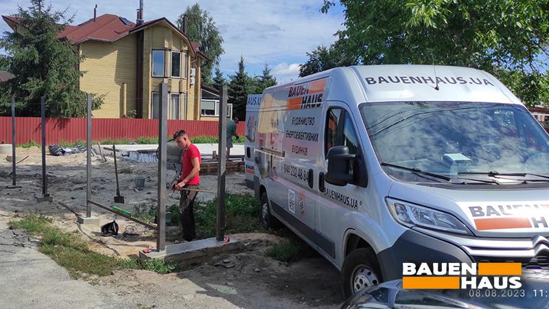 Будівництво одноповерхового будинку з СІП панелей у Києві Фото 1