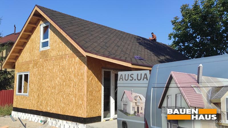 Будівництво одноповерхового будинку з СІП панелей у Києві Фото 13